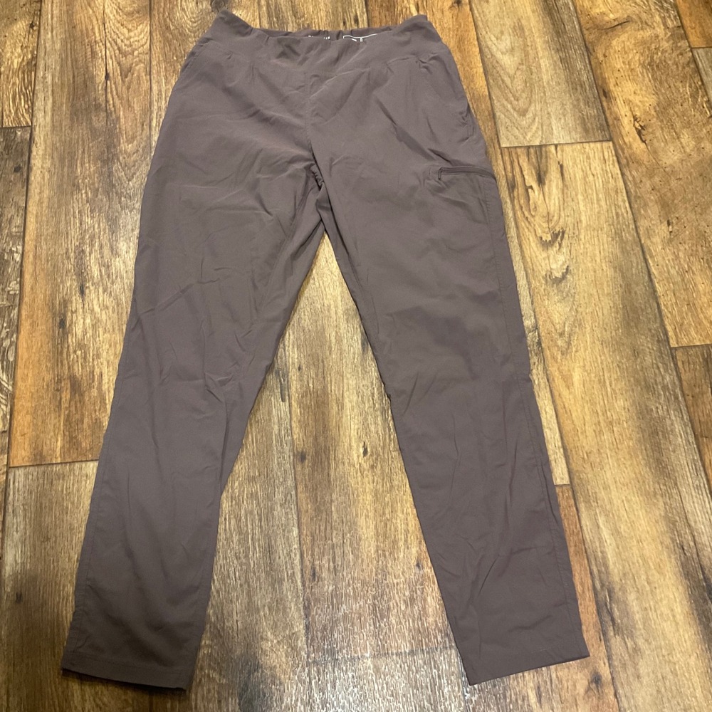 Mountain Hardwear Pants Size Medium Brown Womens Lightweight Nylon Hiking